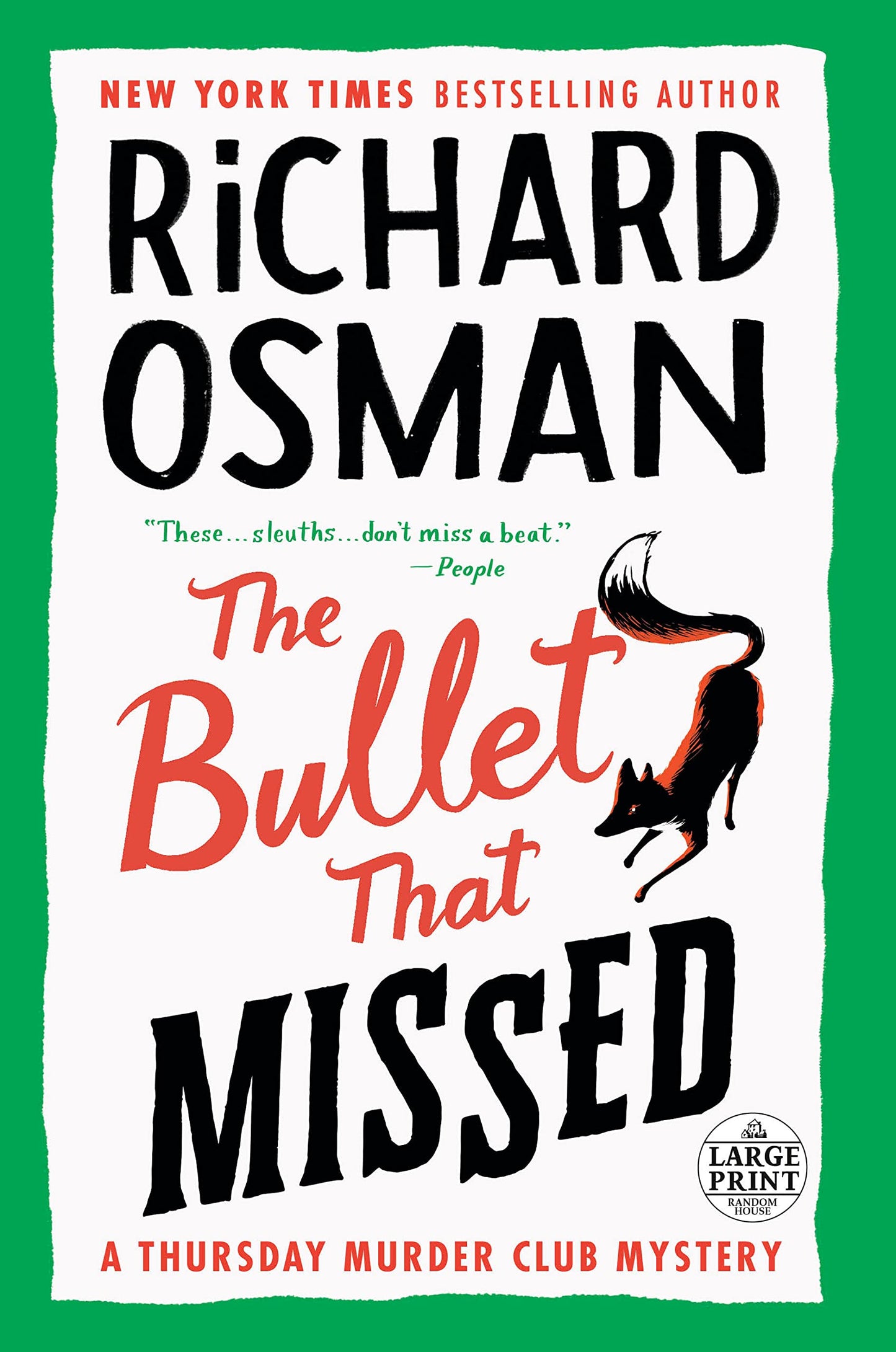 The Bullet That Missed: A Thursday Murder Club Mystery (A Thursday Murder Club Mystery #3) - Large Print