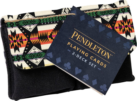 Pendleton Playing Cards: 2-Deck Set (Camping Games, Gift for Outdoor Enthusiasts) (Pendleton X Chronicle Books)