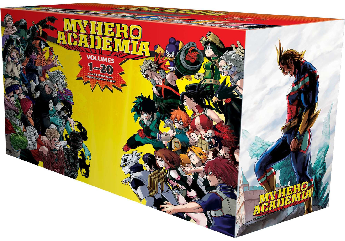 My Hero Academia Box Set 1: Includes Volumes 1-20 with Premium (My Hero Academia Box Sets #1)