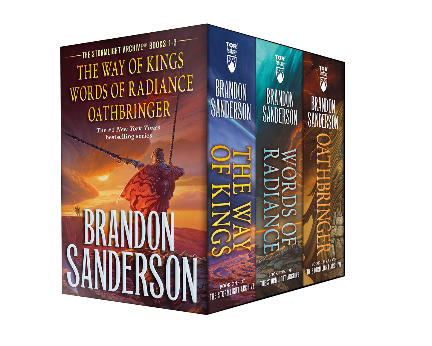 Stormlight Archive MM Boxed Set I, Books 1-3: The Way of Kings, Words of Radiance, Oathbringer (Stormlight Archive)