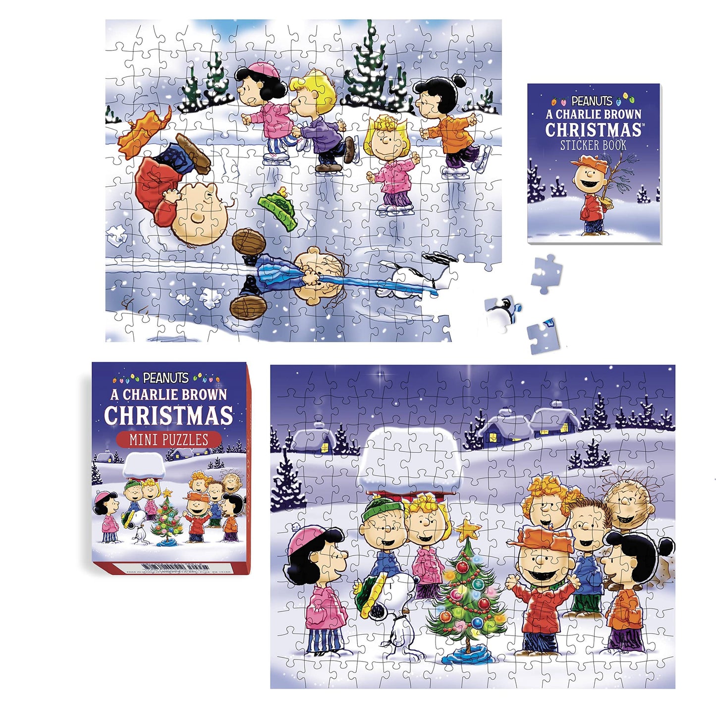 Peanuts: A Charlie Brown Christmas Mini Puzzles (Rp Minis)