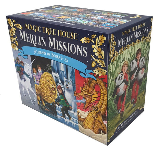 Magic Tree House Merlin Missions Books 1-25 Boxed Set (Magic Tree House (R) Merlin Mission)