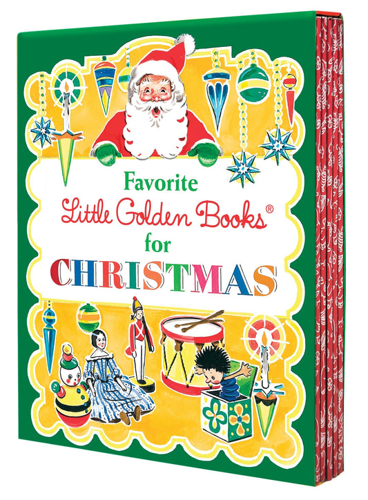 Favorite Little Golden Books for Christmas 5-Book Boxed Set: The Animals' Christmas Eve; The Christmas Story; The Little Christmas Elf; The Night Befo (Little Golden Book)