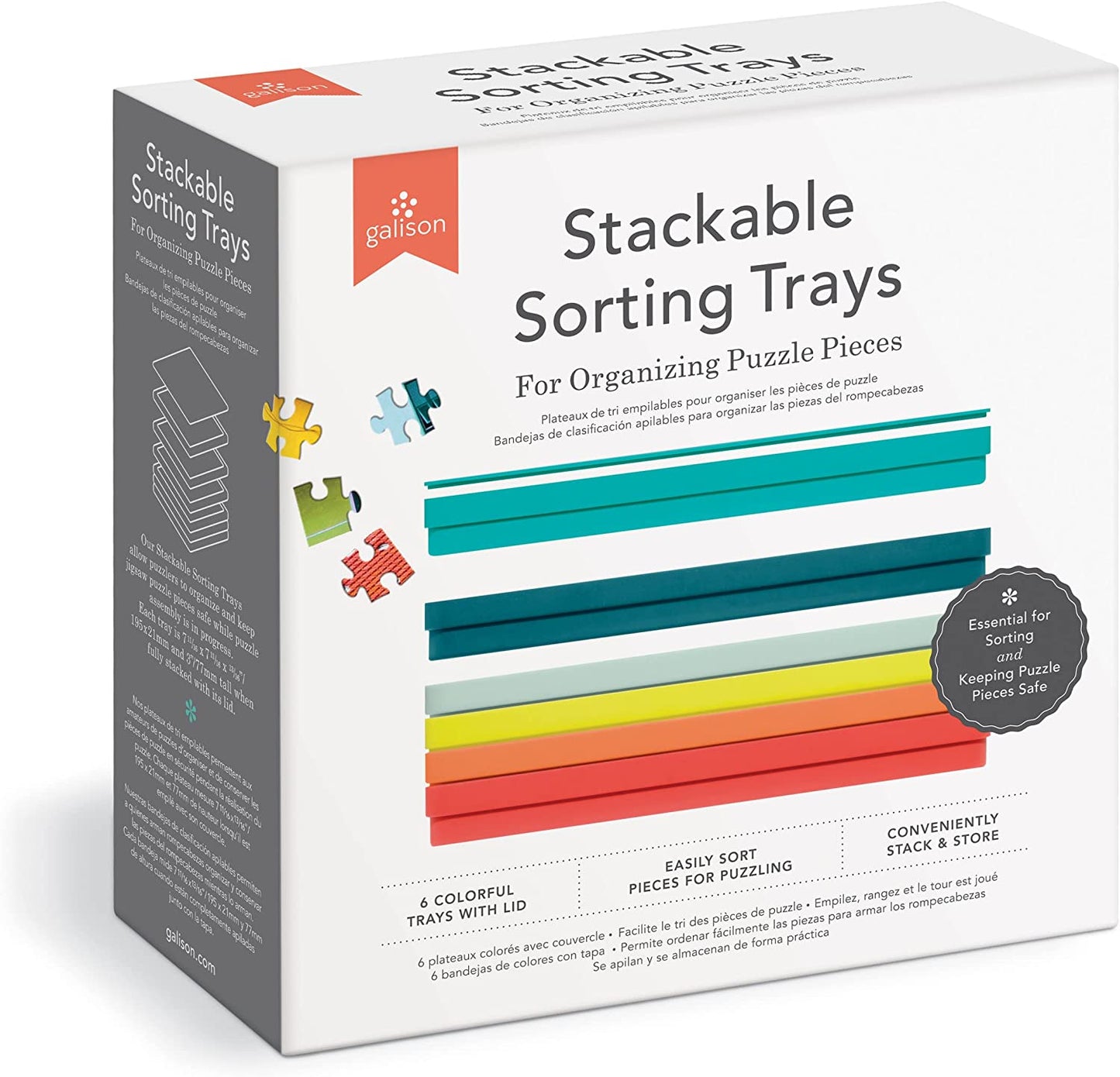 Puzzle Sorting Tray Set