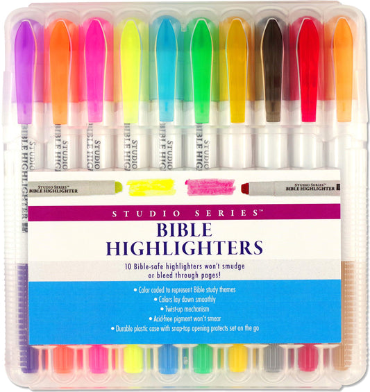 Bible Highlighters 10-Pack