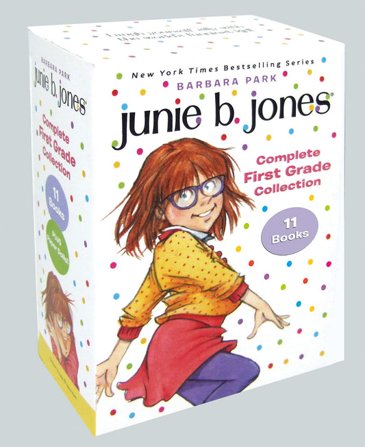Junie B. Jones Complete First Grade Collection: Books 18-28 with Paper Dolls in Boxed Set (Junie B. Jones)