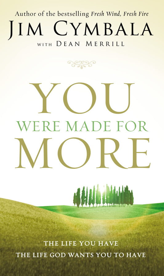 You Were Made for More: The Life You Have, the Life God Wants You to Have