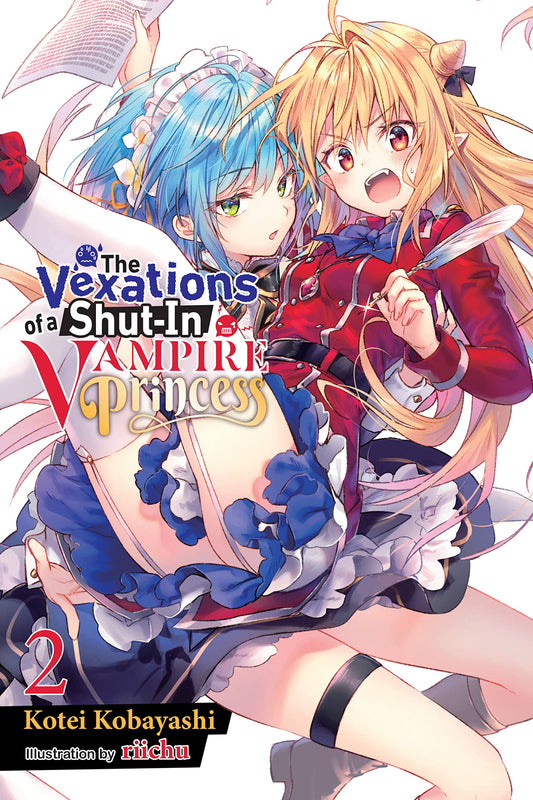 The Vexations of a Shut-In Vampire Princess, Vol. 2 (Light Novel) (The Vexations of a Shut-In Vampire Princess (Light Novel) #2)