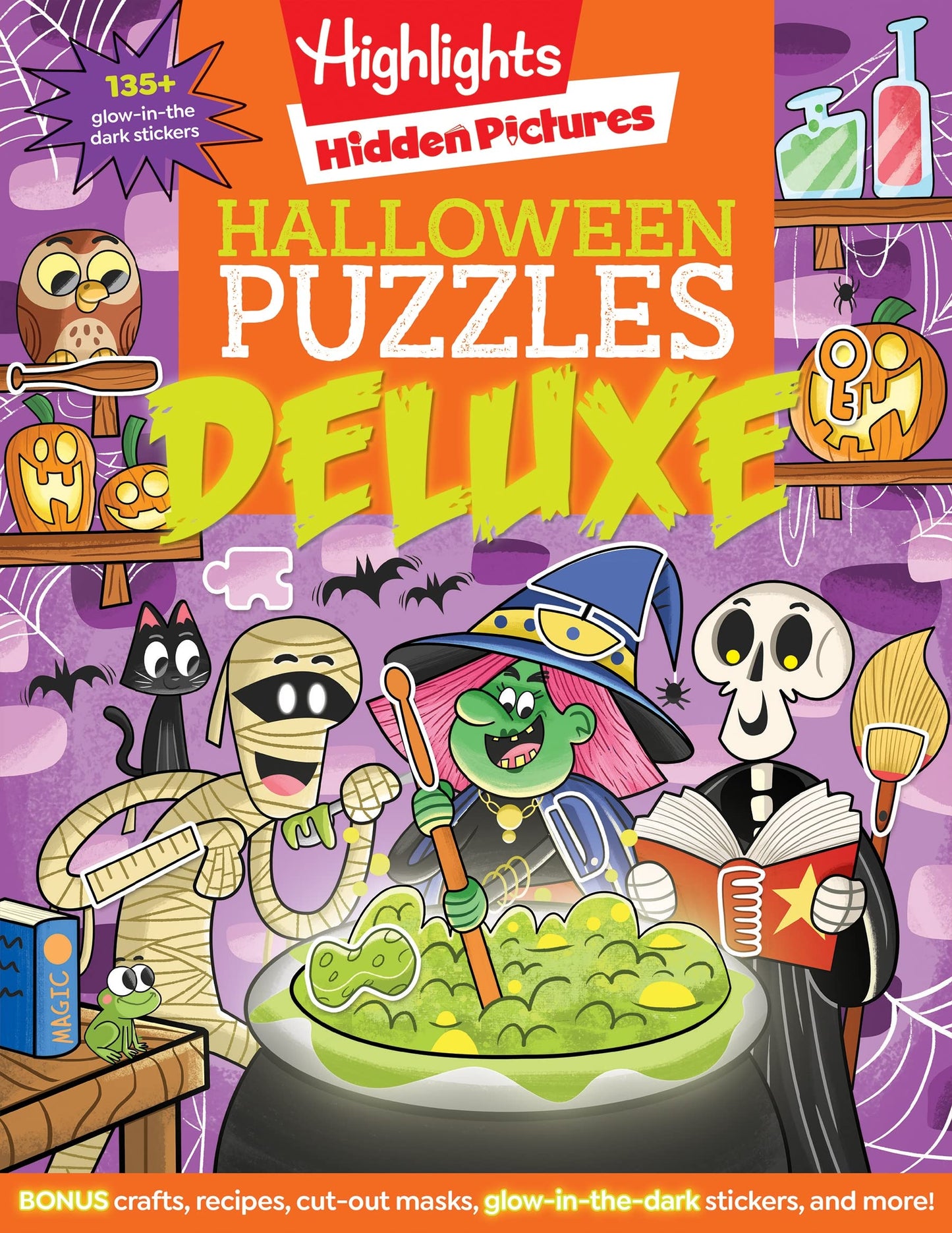 Halloween Puzzles Deluxe (Highlights Hidden Pictures)