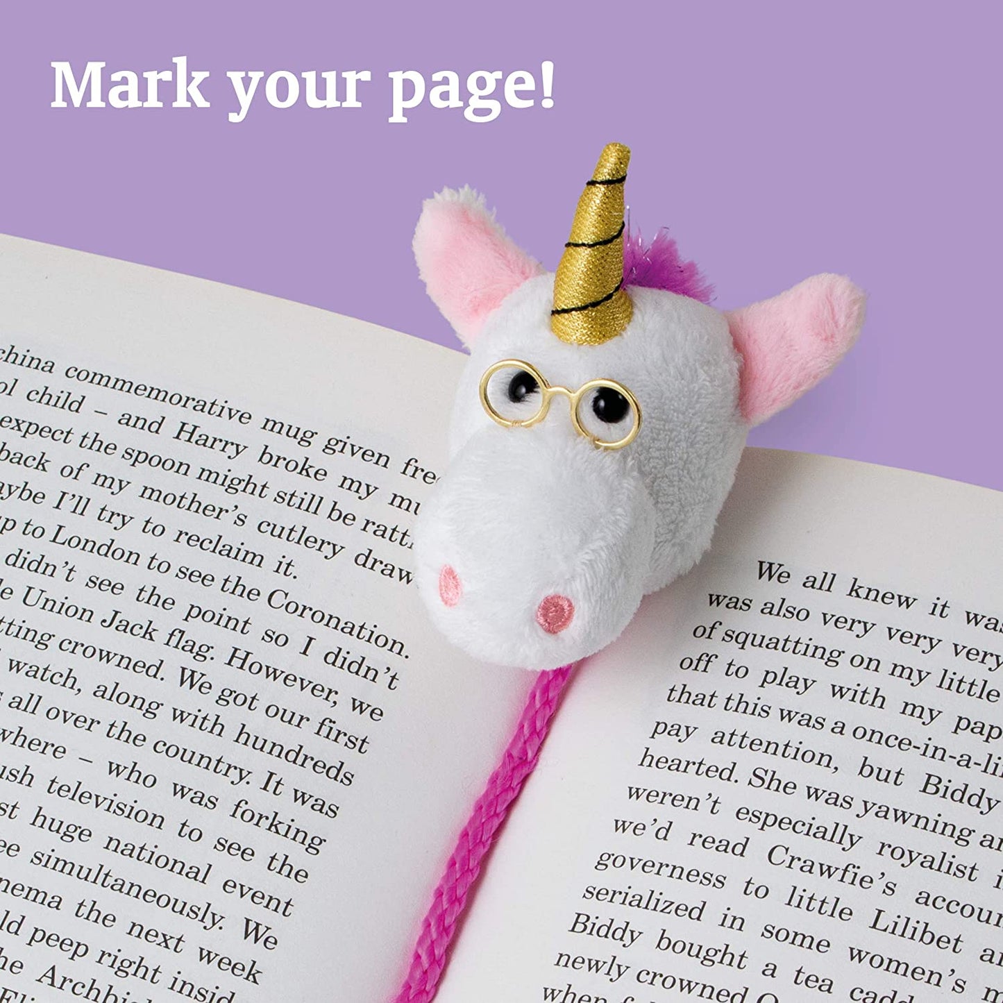 Book-Tails Bookmarks Unicorn