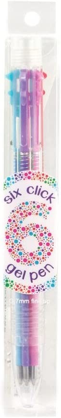 Six Click Gel Pen - Classic (1 Pc)