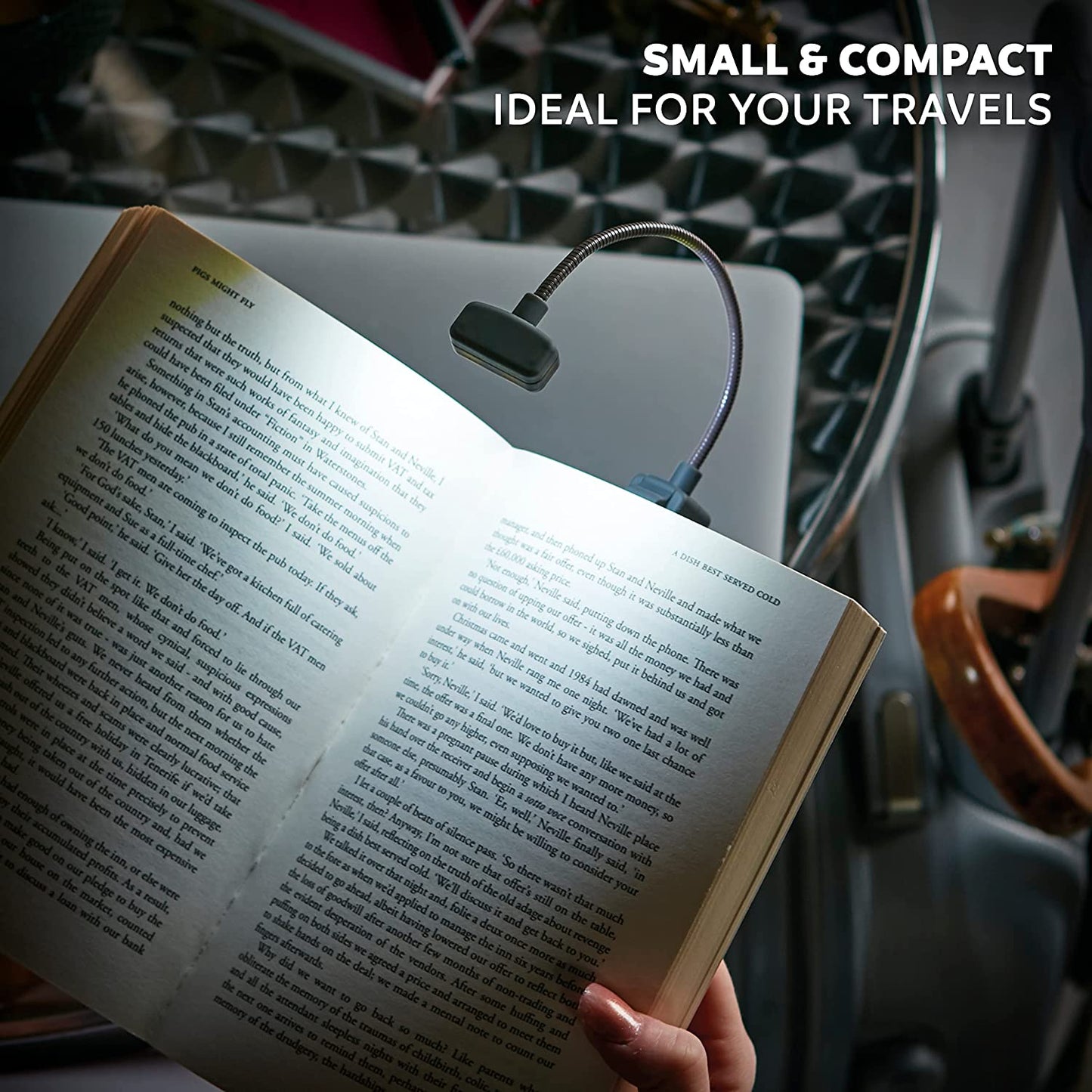 The Really Compact Travel Book Light Gray [With Battery]