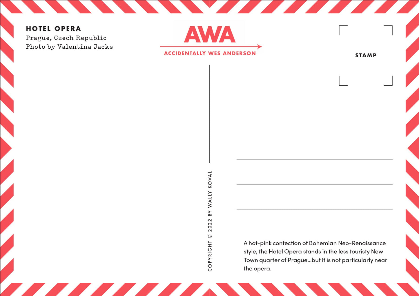 Accidentally Wes Anderson Postcards