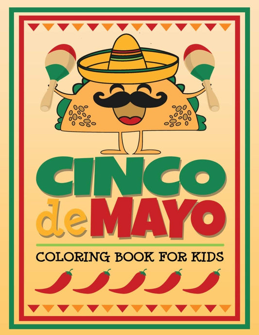 Cinco de Mayo Coloring Book for Kids