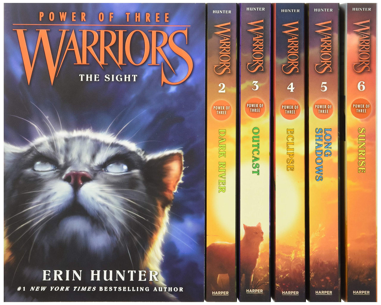 Warriors: Power of Three Box Set: Volumes 1 to 6 (Warriors: Power of Three)