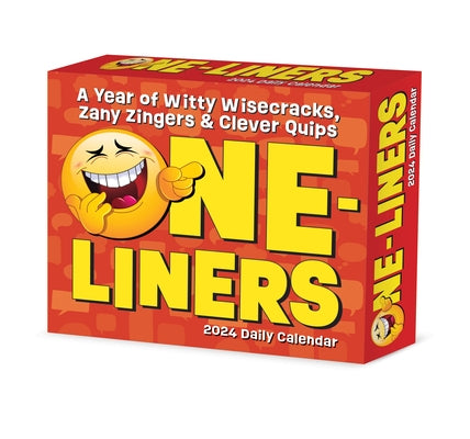One-Liners 2024 6.2 X 5.4 Box Calendar by Willow Creek Press