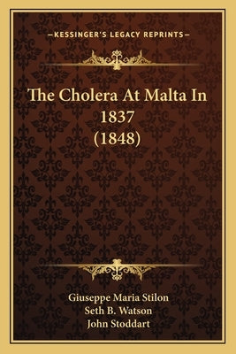 The Cholera At Malta In 1837 (1848) by Stilon, Giuseppe Maria