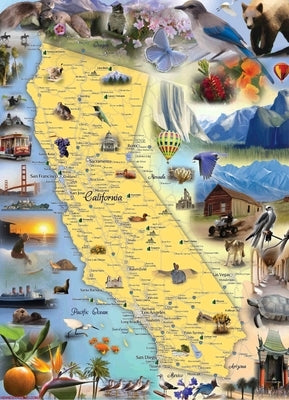 California Jigsaw Puzzle by Hennessy John F