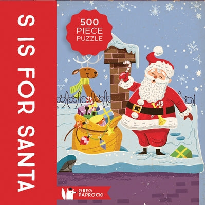 S Is for Santa Puzzle 500 Piece by Paprocki, Greg