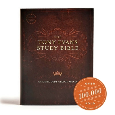 CSB Tony Evans Study Bible, Hardcover: Study Notes and Commentary, Articles, Videos, Easy-To-Read Font by Evans, Tony