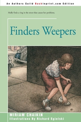 Finders Weepers by Chaikin, Miriam