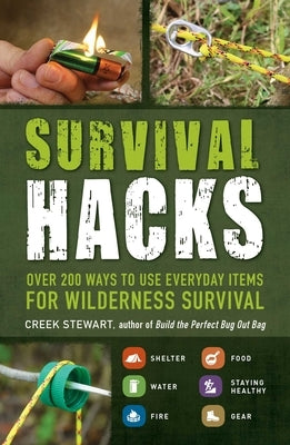 Survival Hacks: Over 200 Ways to Use Everyday Items for Wilderness Survival by Stewart, Creek