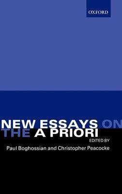 New Essays on the a Priori by Ward, Timothy Artin