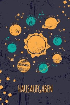 Hausaufgaben: Heft mit Weltraum-Motiv - Kosmos - Weltall für Jungs by Kidspublish