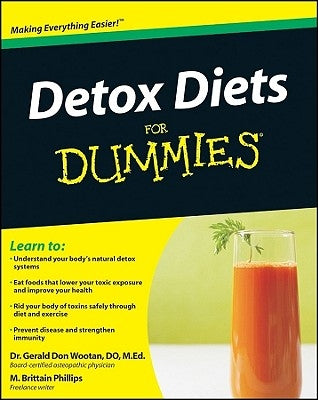 Detox Diets for Dummies by Phillips, Matthew Brittain