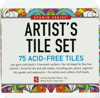 Studio Series Artists-Whi 75pk by Peter Pauper Press, Inc