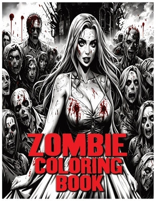 Zombie Coloring Book For Adults by Jamaludin, Fauzi