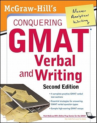 McGraw-Hills Conquering GMAT Verbal and Writing, 2nd Edition by Pierce, Doug