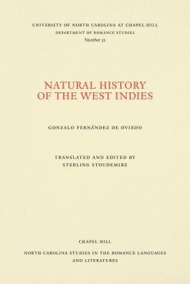 Natural History of the West Indies by Stoudemire, Sterling A.