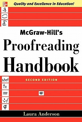 McGraw-Hill's Proofreading Handbook by Anderson, Laura
