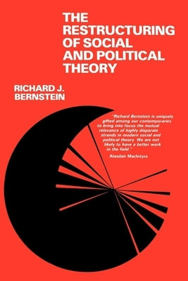 The Restructuring of Social and Political Theory by Bernstein, Richard J.