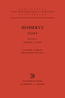 Rhapsodiae XIII-XXIV. Indices by Homerus