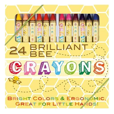 Brilliant Bee Crayons - Set of 24 by Ooly