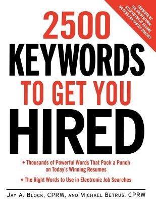 2,500 Keywords to Get You Hi by Betrus, Michael