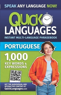 Quick Languages - English-Portuguese Phrasebook / Livro de frases inglês-português by American Book Group