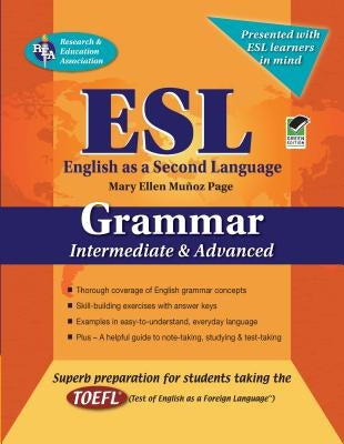 ESL Intermediate/Advanced Grammar by Munoz Page, Mary Ellen