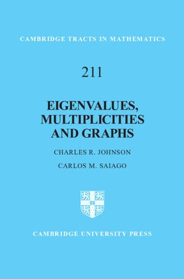 Eigenvalues, Multiplicities and Graphs by Johnson, Charles R.