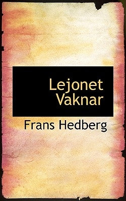 Lejonet Vaknar by Hedberg, Frans