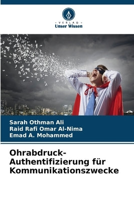 Ohrabdruck-Authentifizierung für Kommunikationszwecke by Ali, Sarah Othman