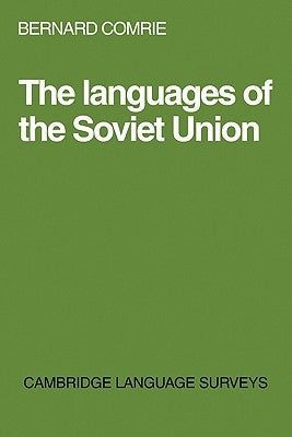 Languages of the Soviet Union by Comrie, Bernard