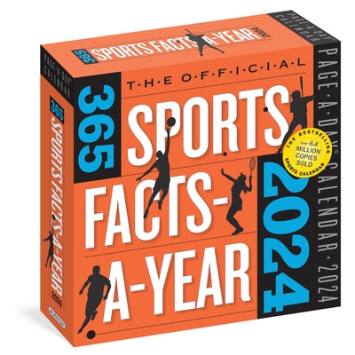 Official 365 Sports Facts-A-Year Page-A-Day Calendar 2024: Trivia, Record-Breaking Feats, Come from Behind Wins & Quotes by Workman Calendars