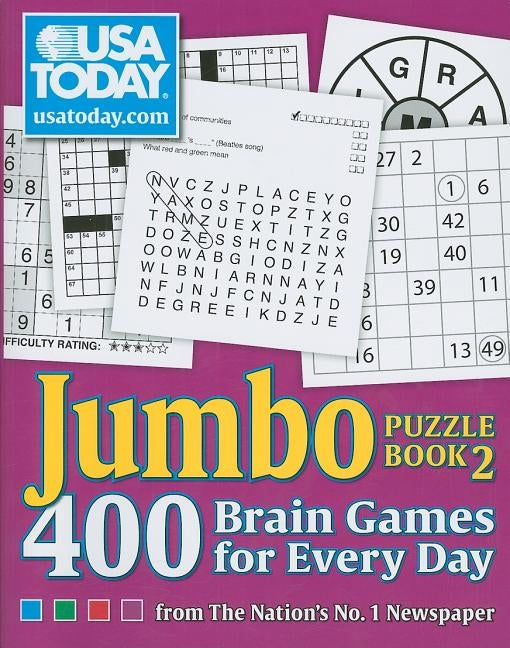 USA Today Jumbo Puzzle Book 2: 400 Brain Games for Every Day by Usa Today