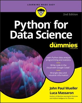 Python for Data Science for Dummies by Mueller, John Paul