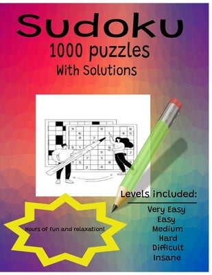 Sudoko Puzzle Book: 1000 puzzles! by Curry, Beatrice Y.