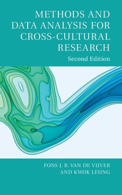 Methods and Data Analysis for Cross-Cultural Research by Van de Vijver, Fons J. R.
