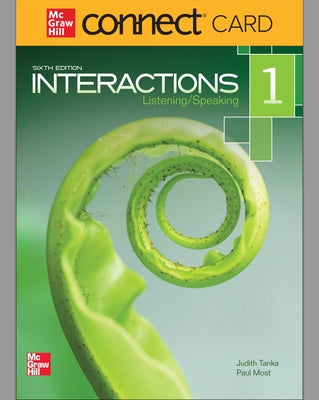 Interactions Level 1 Listening/Speaking Student Registration Code for Connect ESL (Stand Alone) by Tanka, Judith